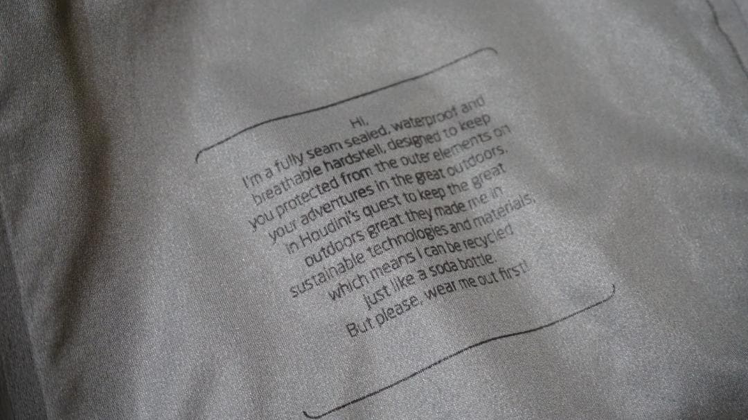 フーディニ　Corner Jacket　コーナージャケット　メンズM　程度良好