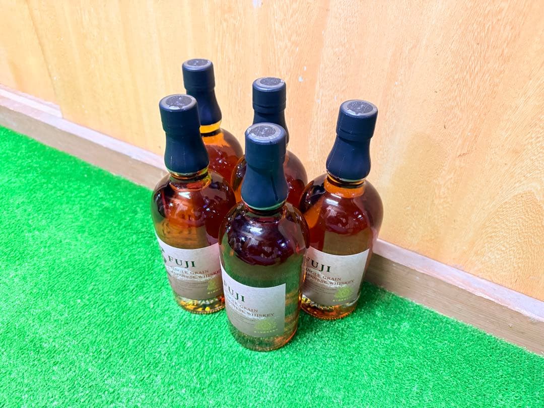 FUJI シングルグレーンウイスキー 5本セット
