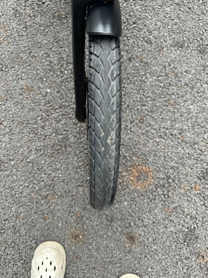 ホンバイク　アシスト自転車 黒と赤