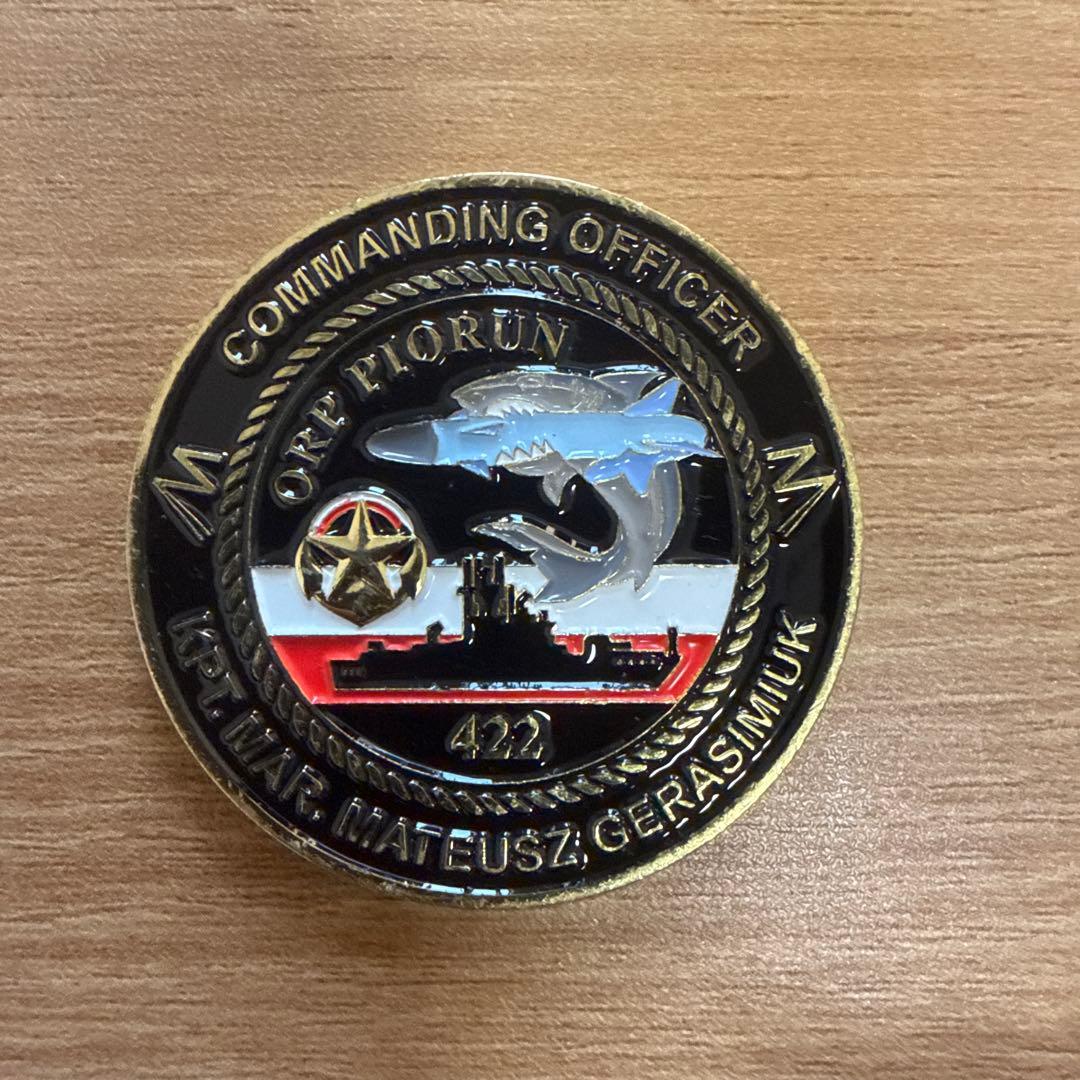 ポーランド海軍 ORP PIORUN 422 艦長 チャレンジ