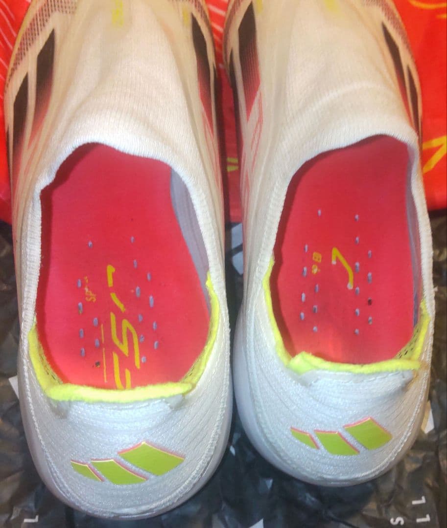 adidas F50 紐無しFG 　25cm