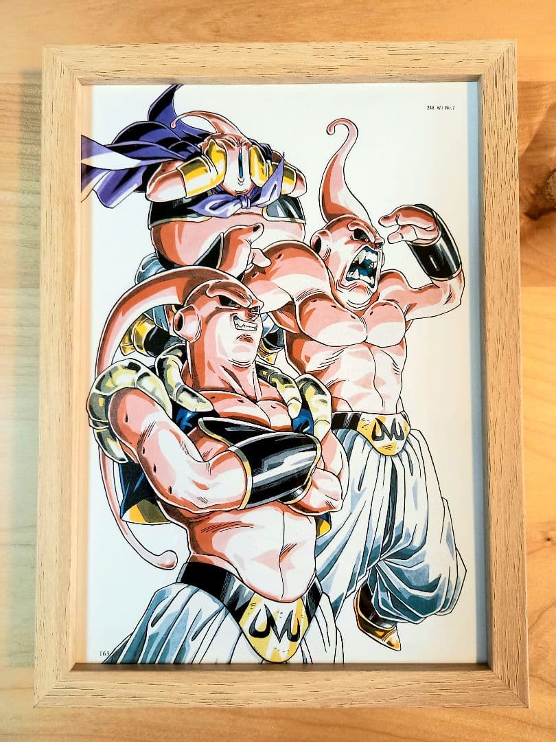 ドラゴンボール　扉絵　額付き　イラスト5点