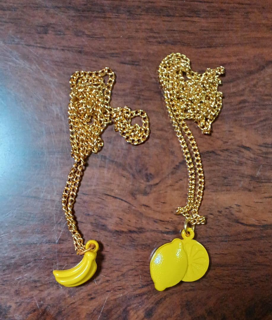 セボンスター　バナナ　レモン　フルーツ　ペンダント