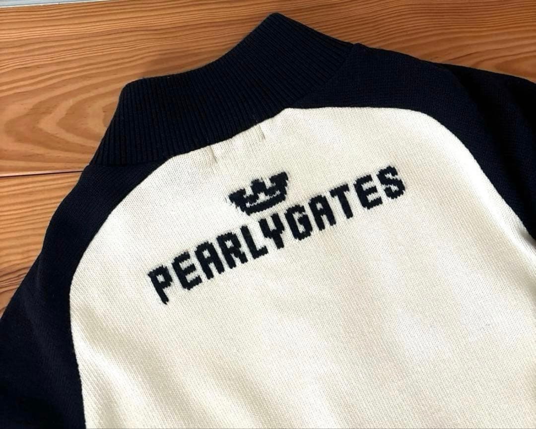 PEARLY GATES パーリーゲイツ ニットフルジップパーカー　0