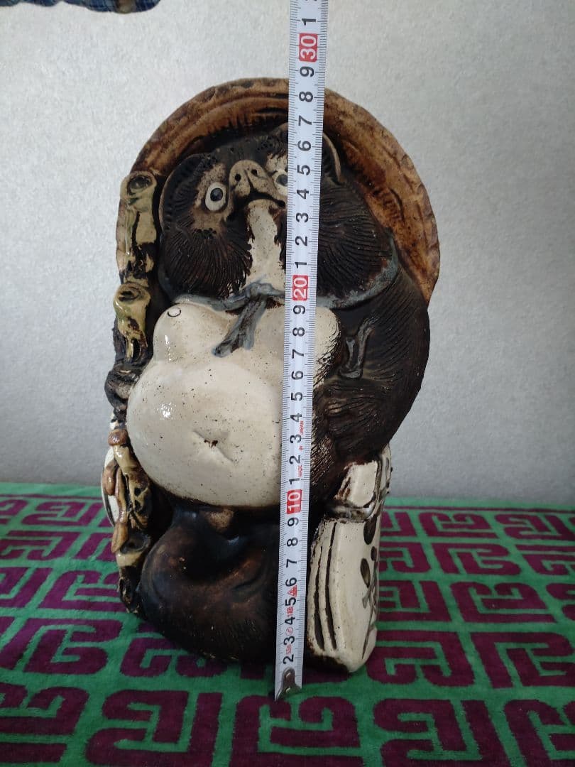 信楽焼　たぬき　置物　年代物　骨董