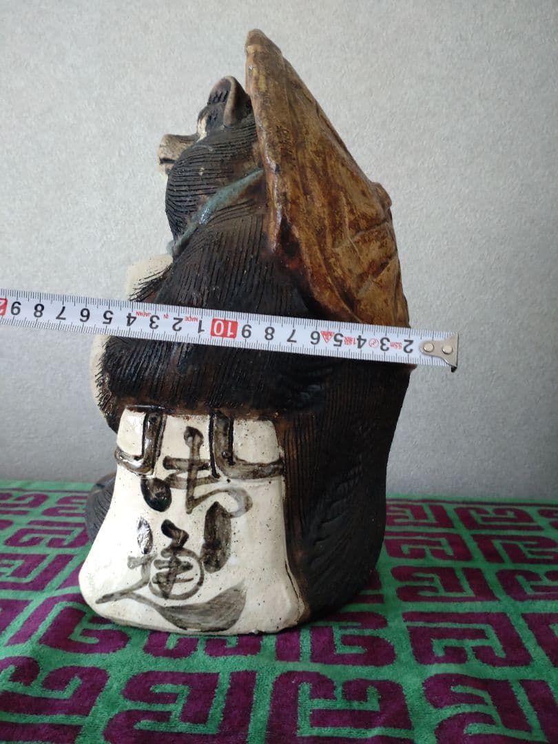 信楽焼　たぬき　置物　年代物　骨董