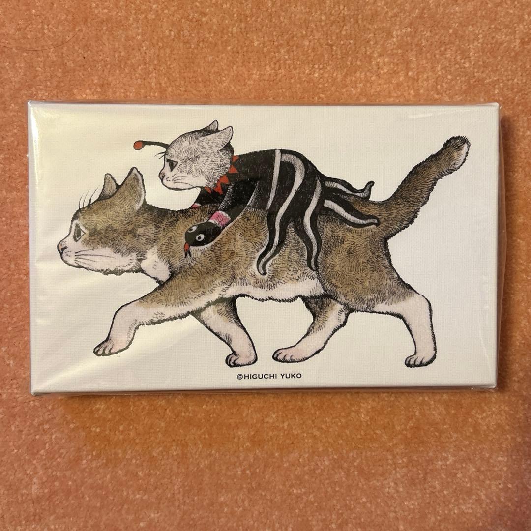 新品未使用　ボリス雑貨店　ヒグチユウコ　キャンパスアート & シールセット