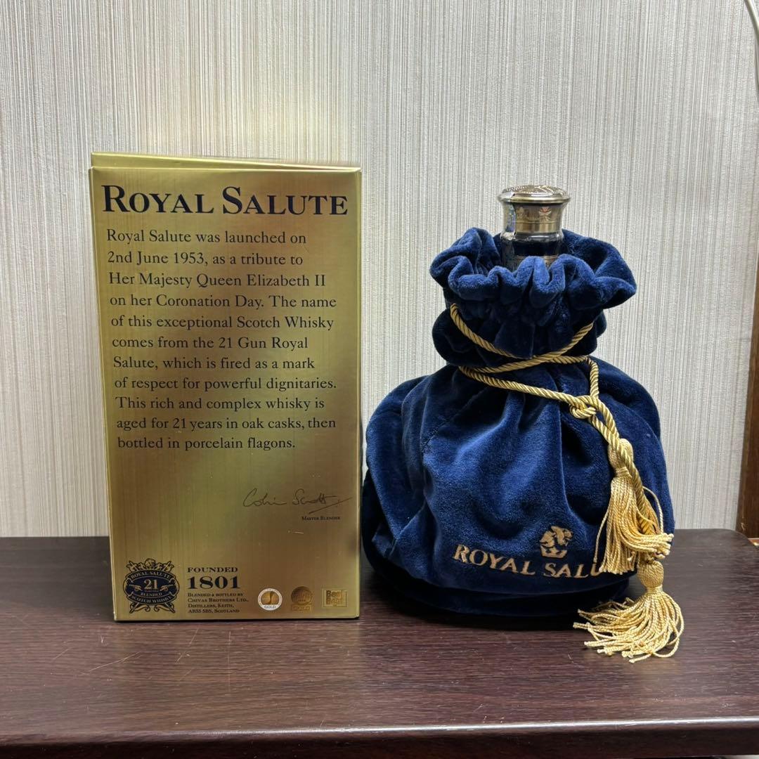 新品 未開封 ロイヤルサルート 21年 700ml 40% スコッチウィスキー