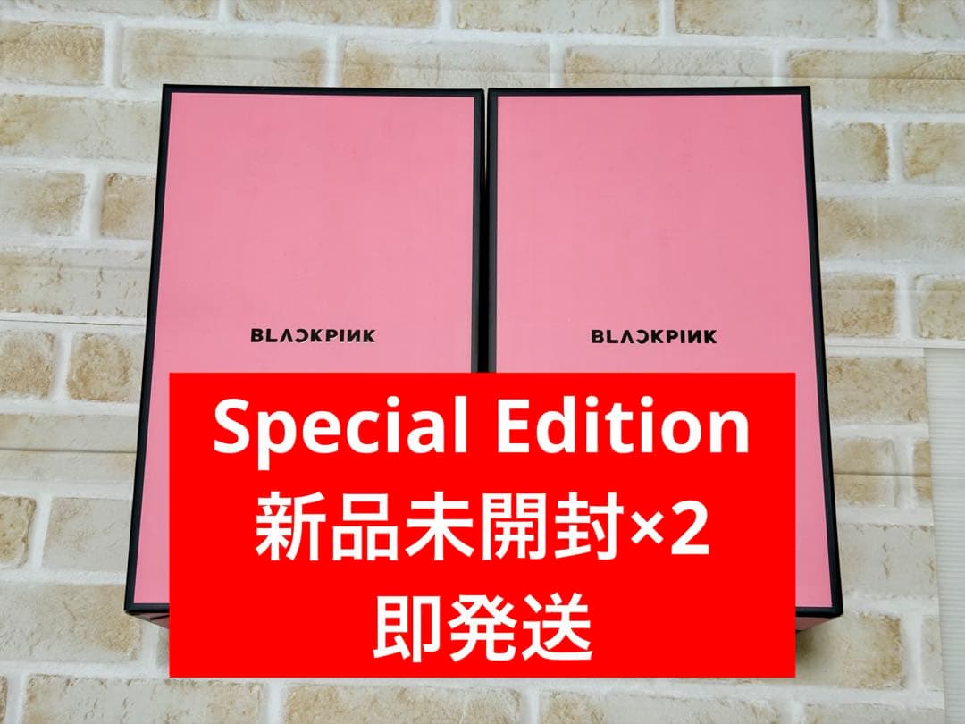 新品 2個 BLACKPINK 公式 ペンライトSPECIAL EDITION