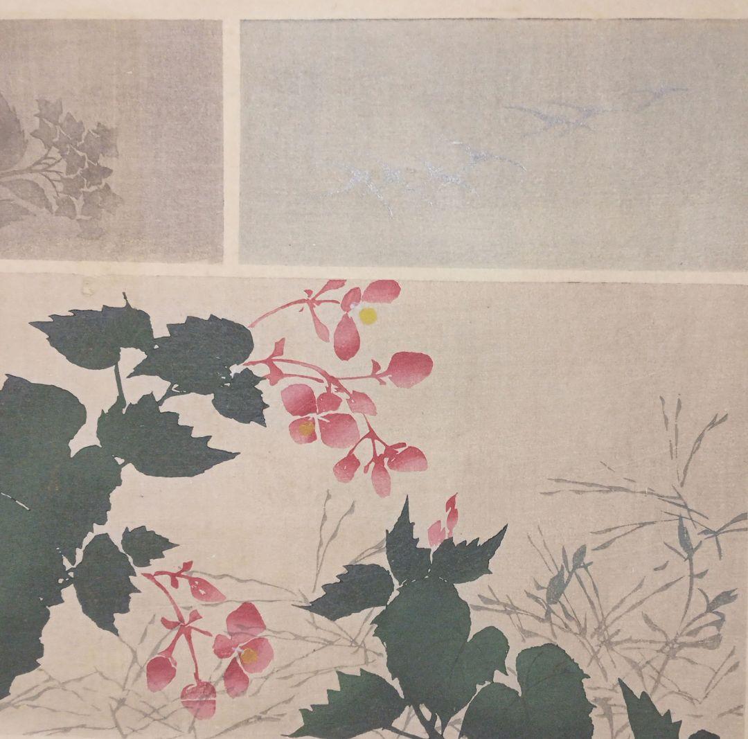 琳派図案版画（色摺版画)、作者不詳、明治後期～昭和初期出版