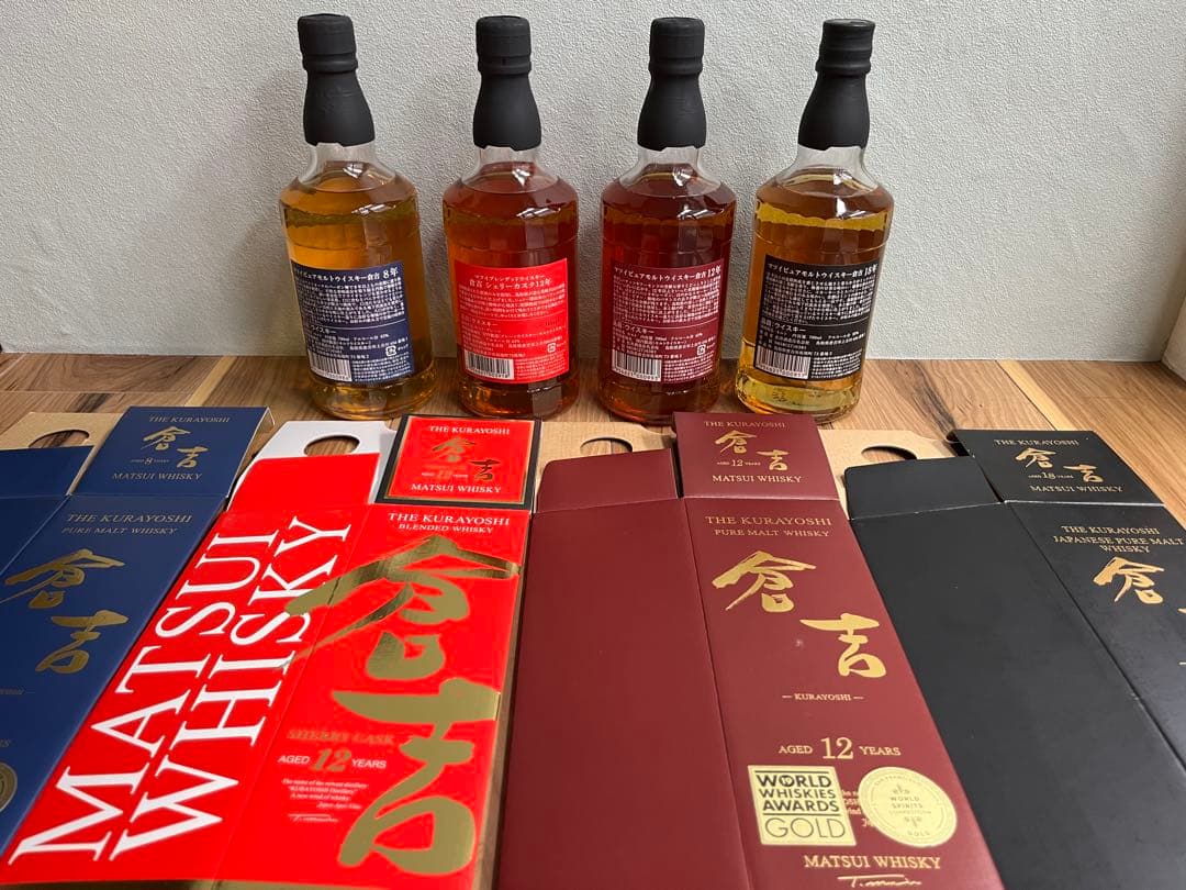 Matsui Whisky 8年 12年 18年 セット