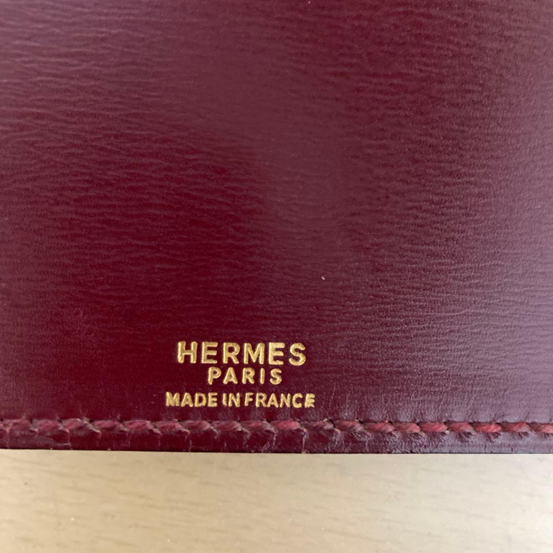 エルメス　バインダー式　本革手帳　A5サイズ