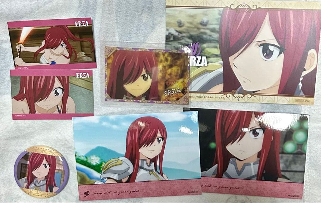 FAIRY TAIL　100年クエスト　エルザ　グッズ　セット
