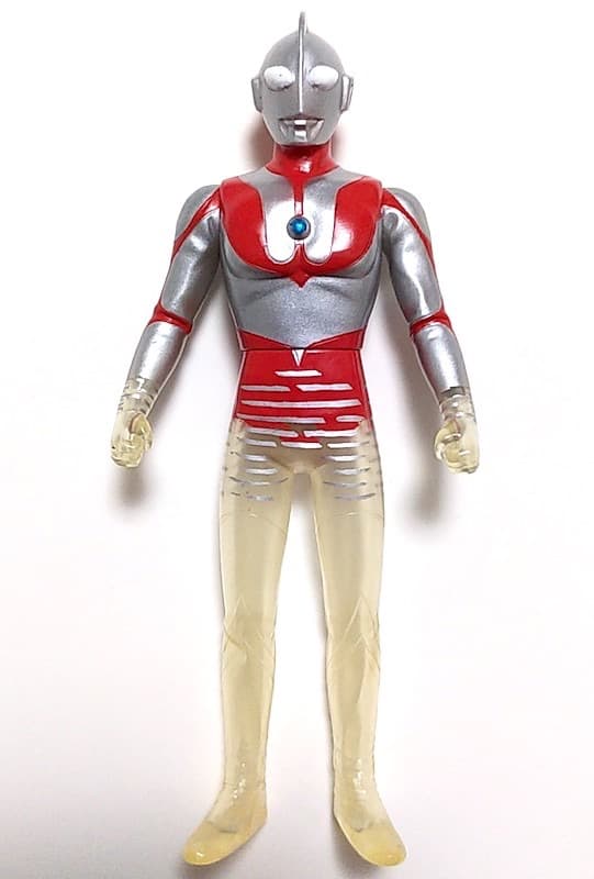 ★稀少クリア★初代ウルトラマン テレポーテーション ソフビ ゼロ怪獣　フィギュア