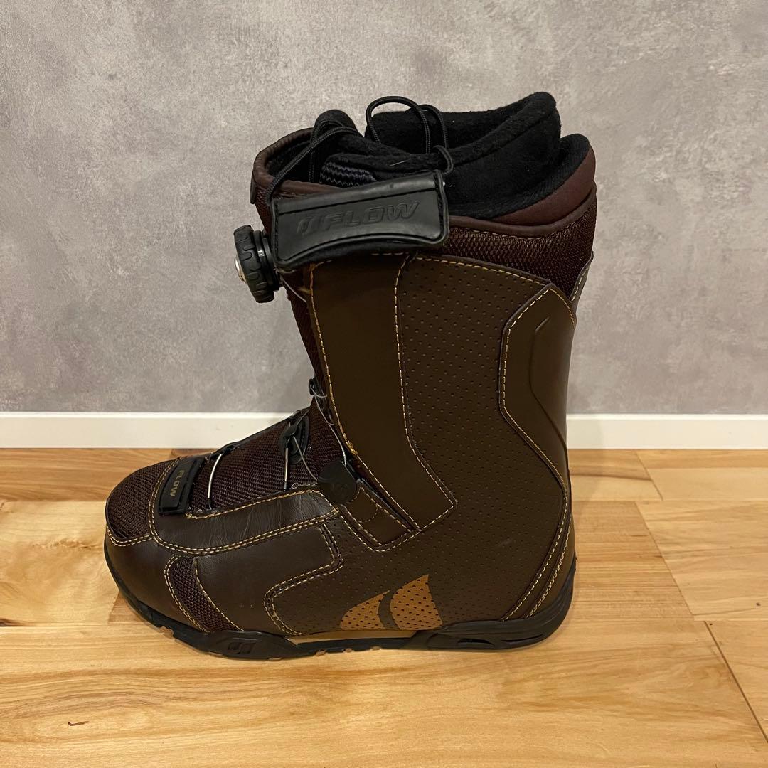 FLOW フロー ZONE BOA スノーボード ブーツ 25cm ブラウン