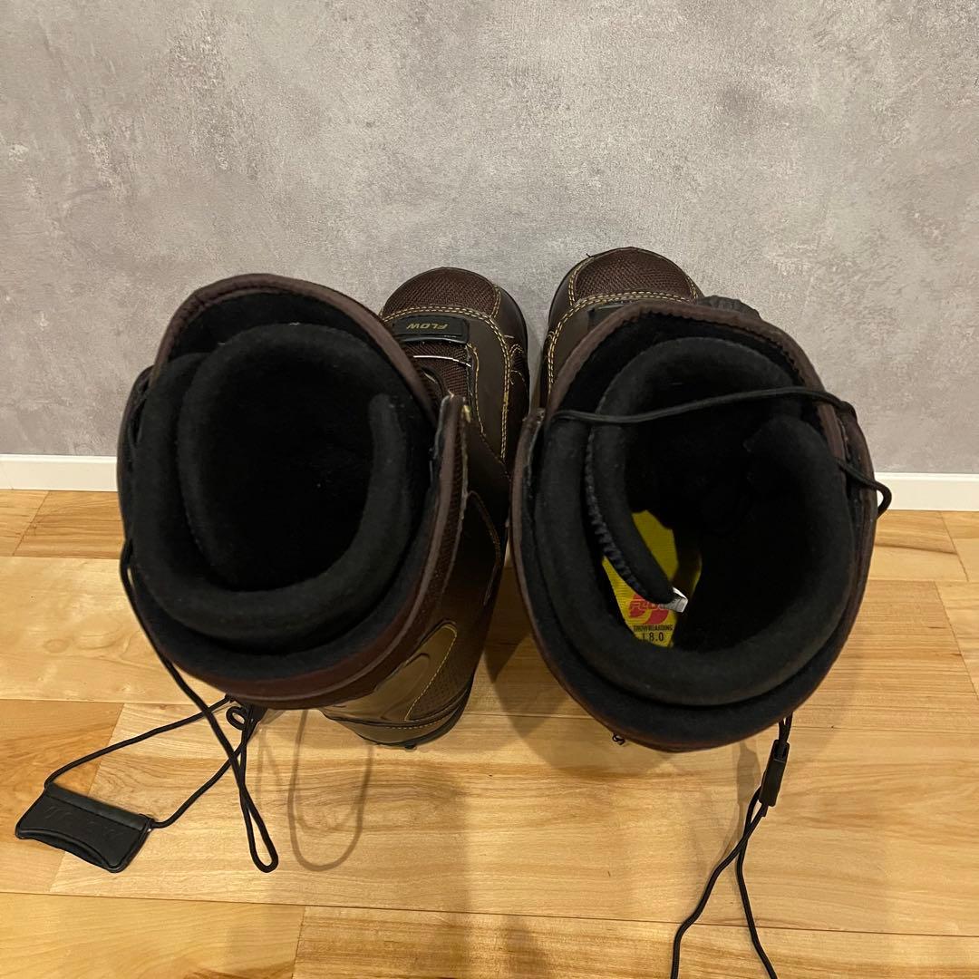 FLOW フロー ZONE BOA スノーボード ブーツ 25cm ブラウン