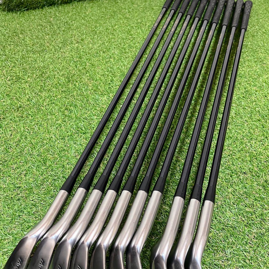 美品 レフティ Mizuno ZEPHYR メンズアイアン10本セット SR相当