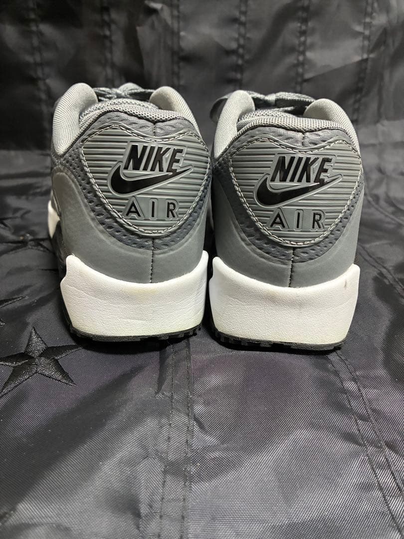 シューズ(男性用) NIKE GOLF AIR MAX 90 smoke grey 26.5