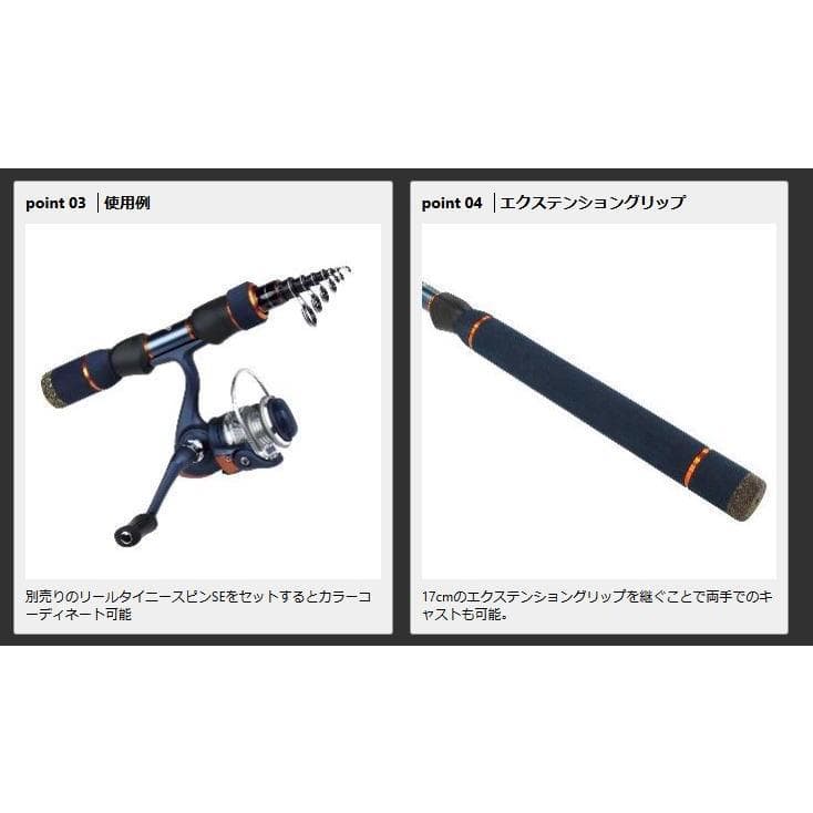 VICEO テレショーティーSE TSHS55LT 5.5ft 振出竿　保証書付