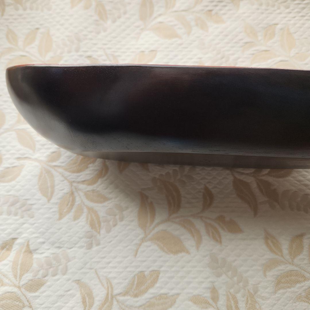 川添日記　漆塗り器