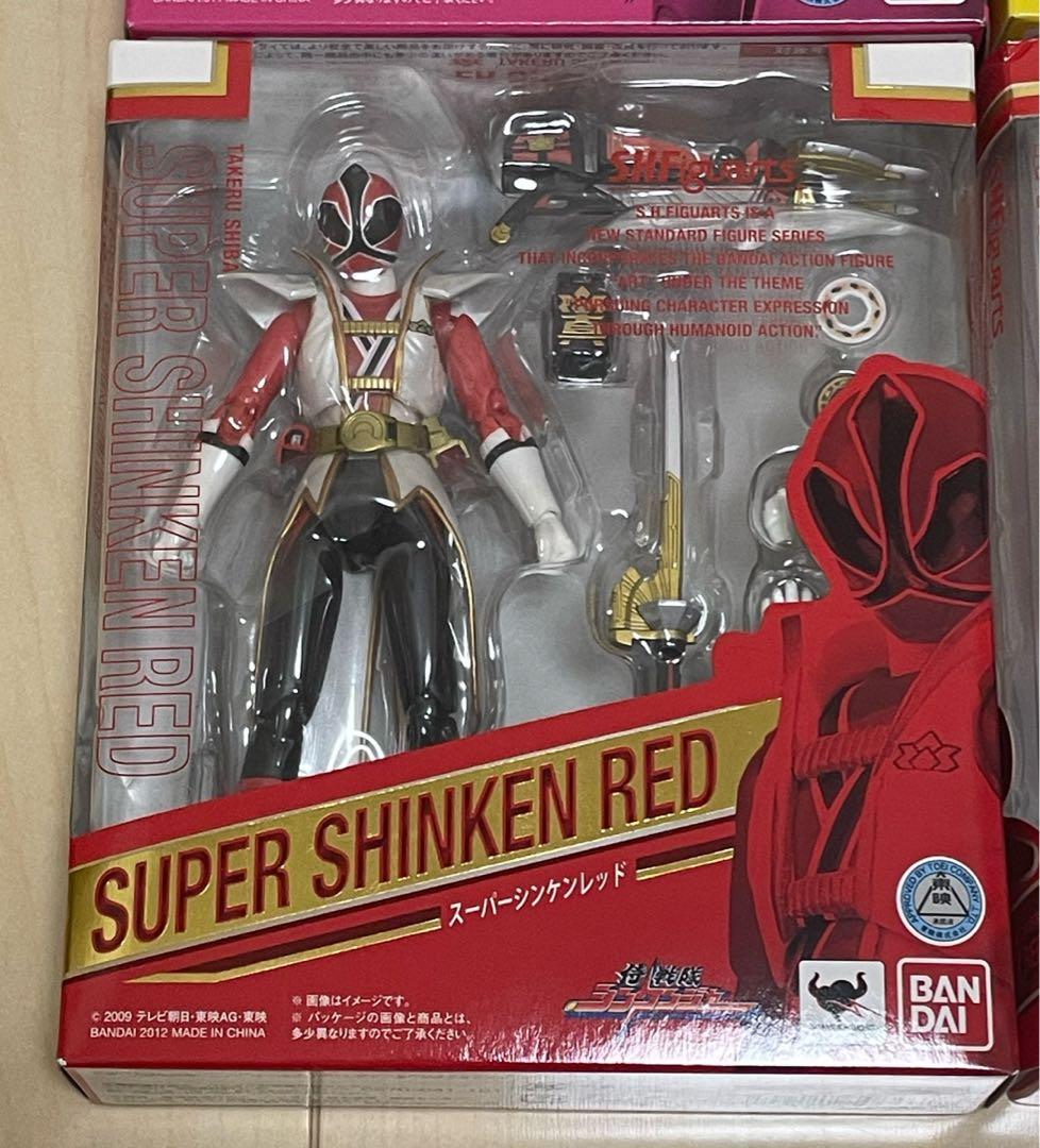 なめ【未開封】S.H.Figuarts 侍戦隊シンケンジャー 9体セット