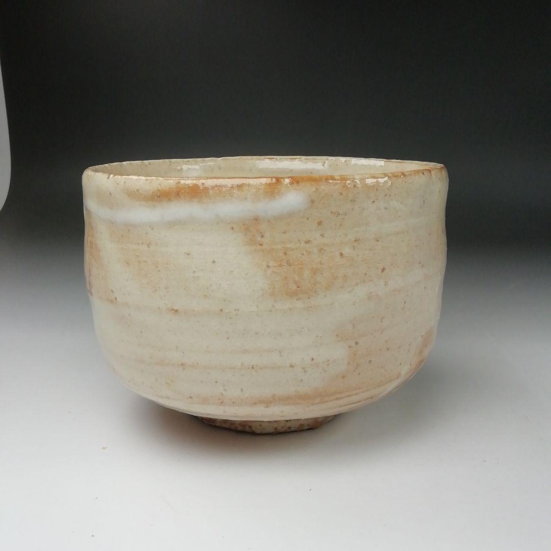 Ｔ３５１　茶碗　『萩焼』『城山窯　金子信彦』　共箱　抹茶碗　茶道具