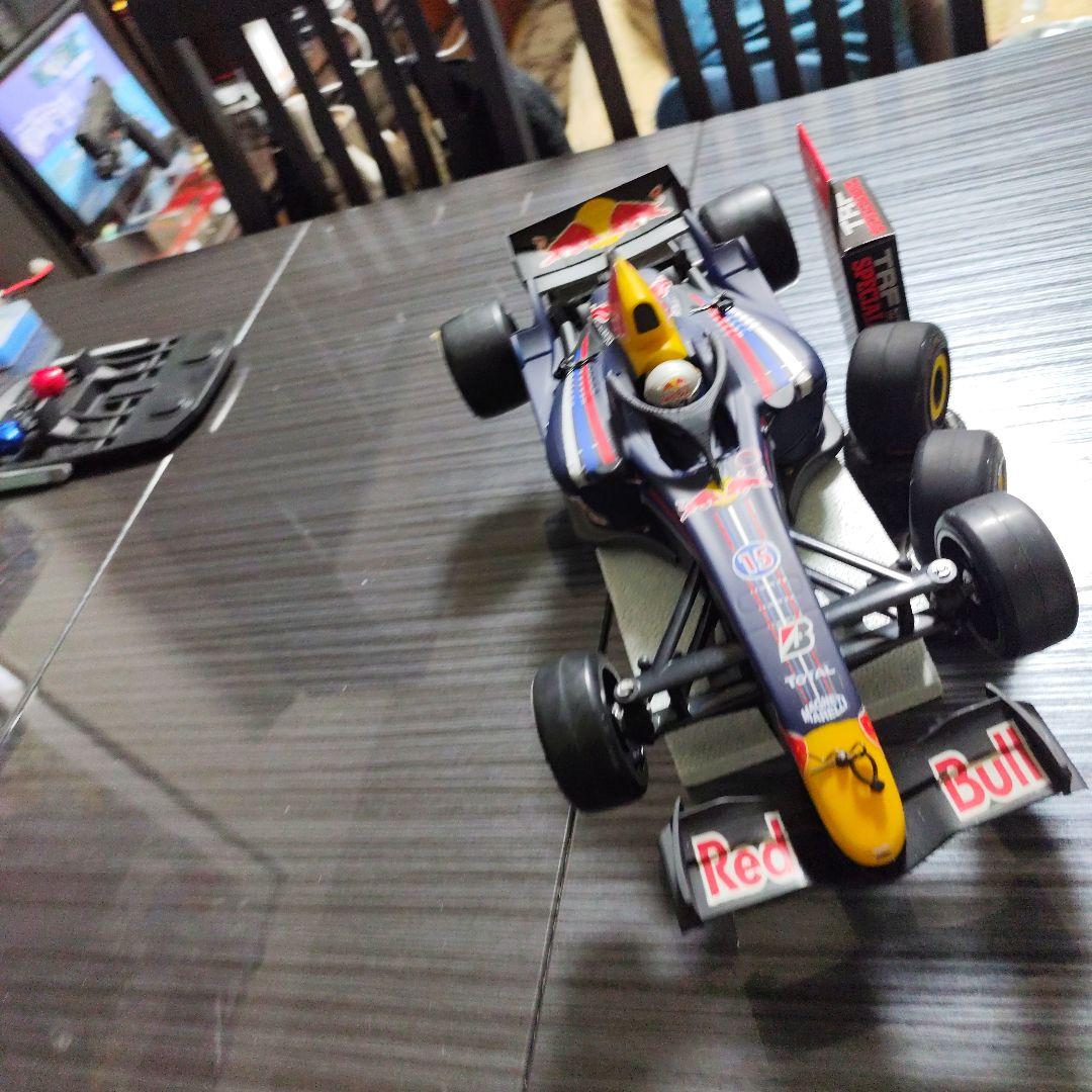 タミヤ1/10　F 104 レッドブル F 1 完成済み　メカ付き