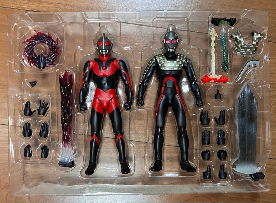 ウルトラアクト ウルトラマンダーク ウルトラセブンダーク 2体セット 箱無し