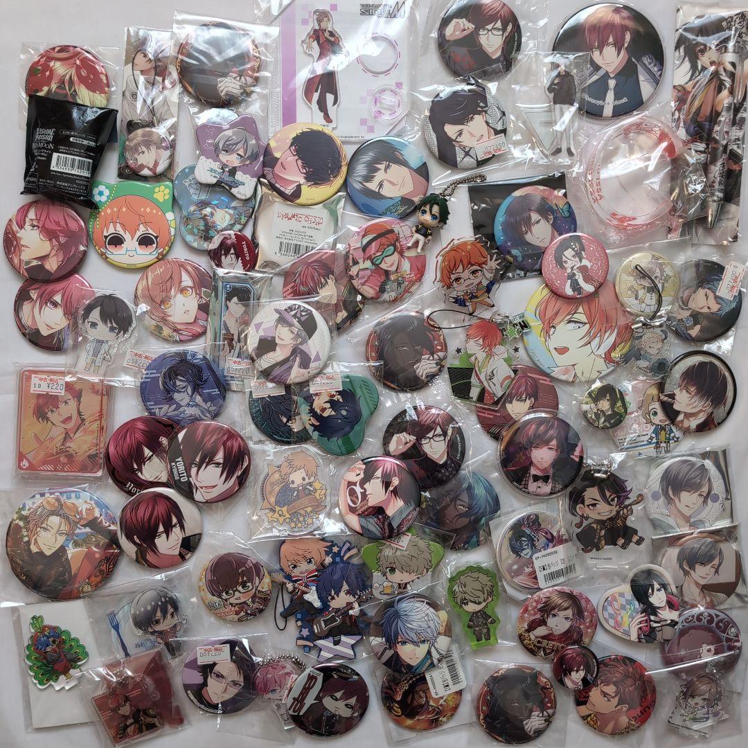 乙女系　グッズ　缶バッジ　キーホルダー　他　大量　まとめ売り　約800点