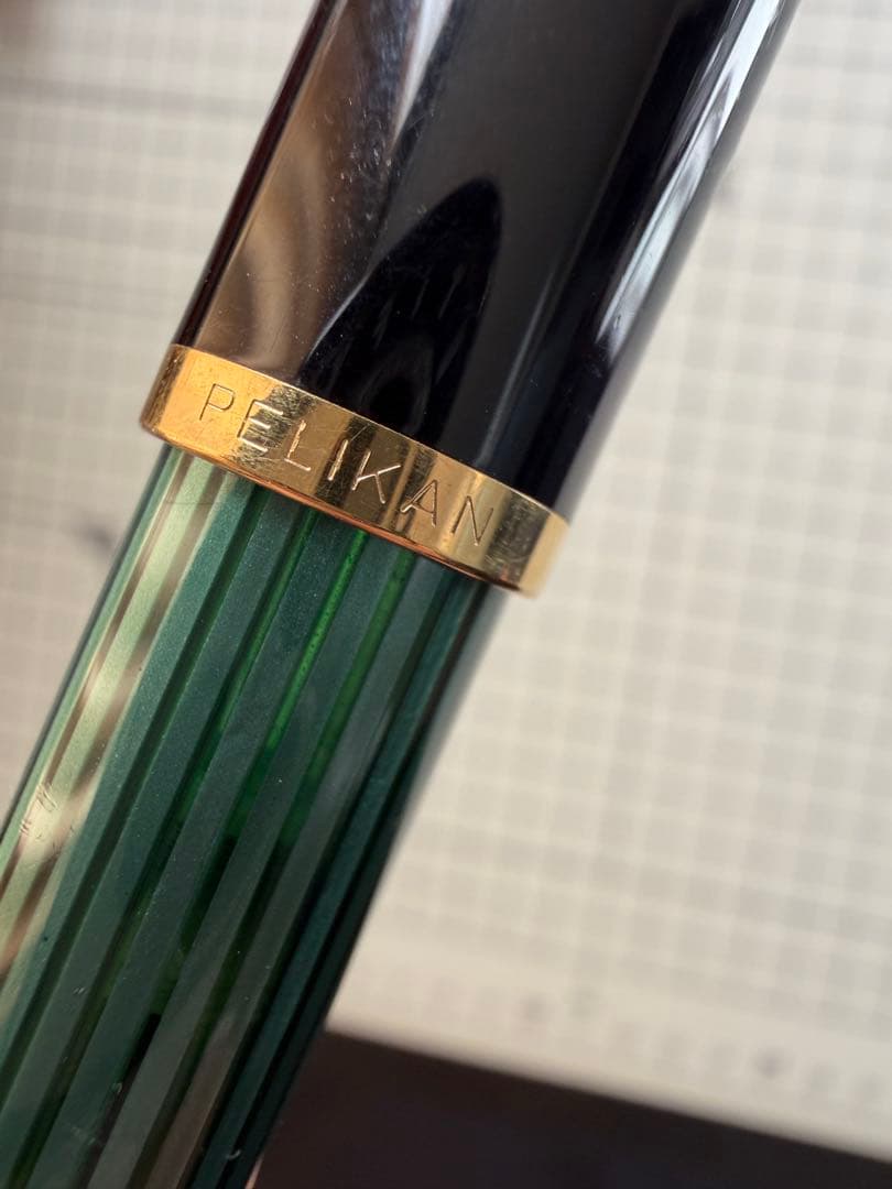 ペリカン　スーベレーン m400 グリーンストライプ