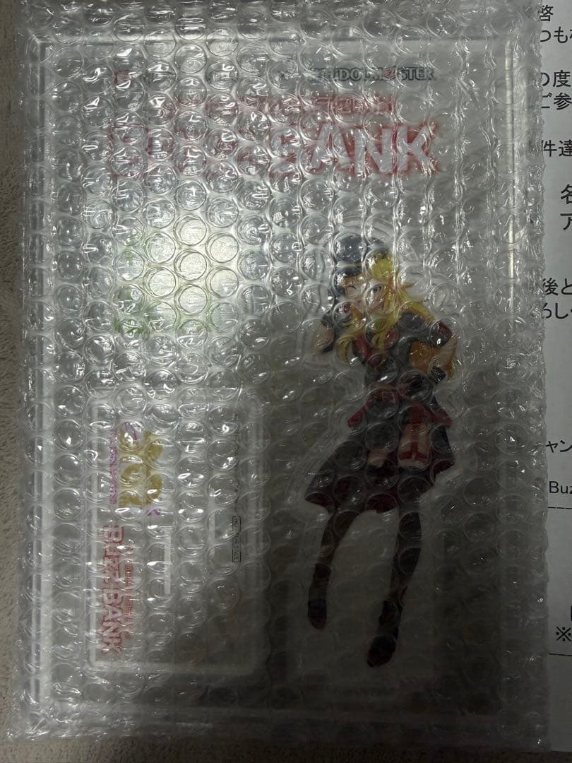 アイドルマスター　星井美希　アクリルスタンド　名刺ケース　BUZZ BANK