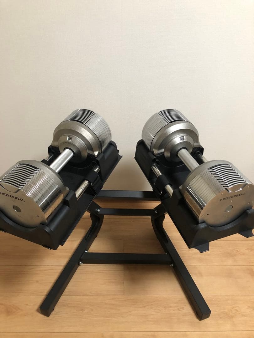 ③プロバーベル41.5kg×2(専用スタンド付き)