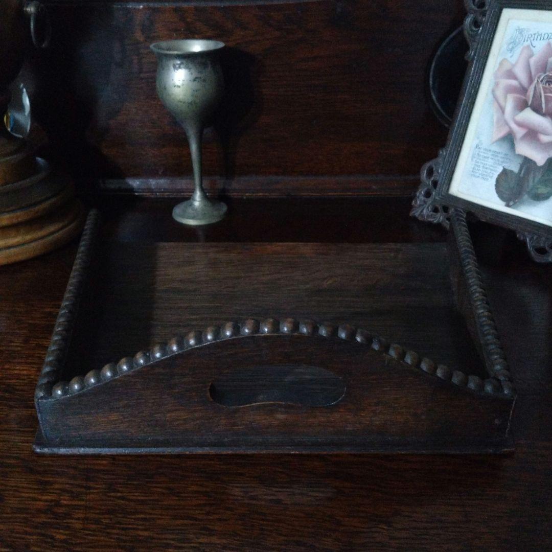 イギリスアンティーク ちりとり ダストパン 木製1920年代 インテリア雑貨