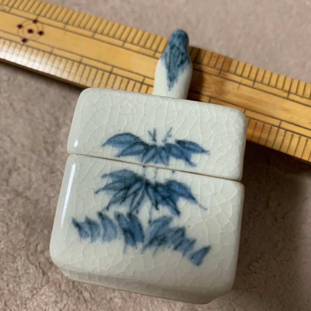 香合　茶道具　？　アンティーク　アマデ