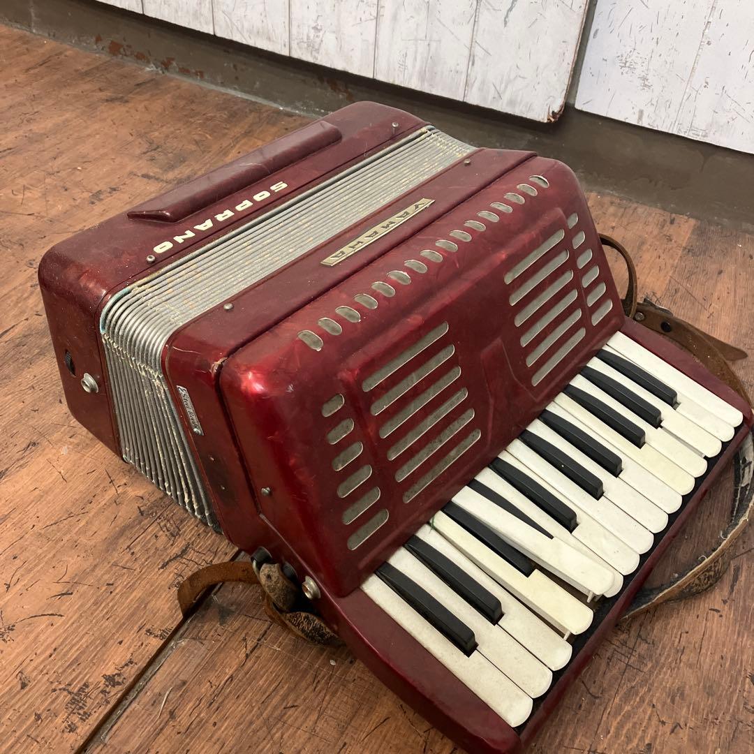 B-壁 YAMAHA ヤマハ アコーディオン 鍵盤楽器 楽器 ヴィンテージ楽器