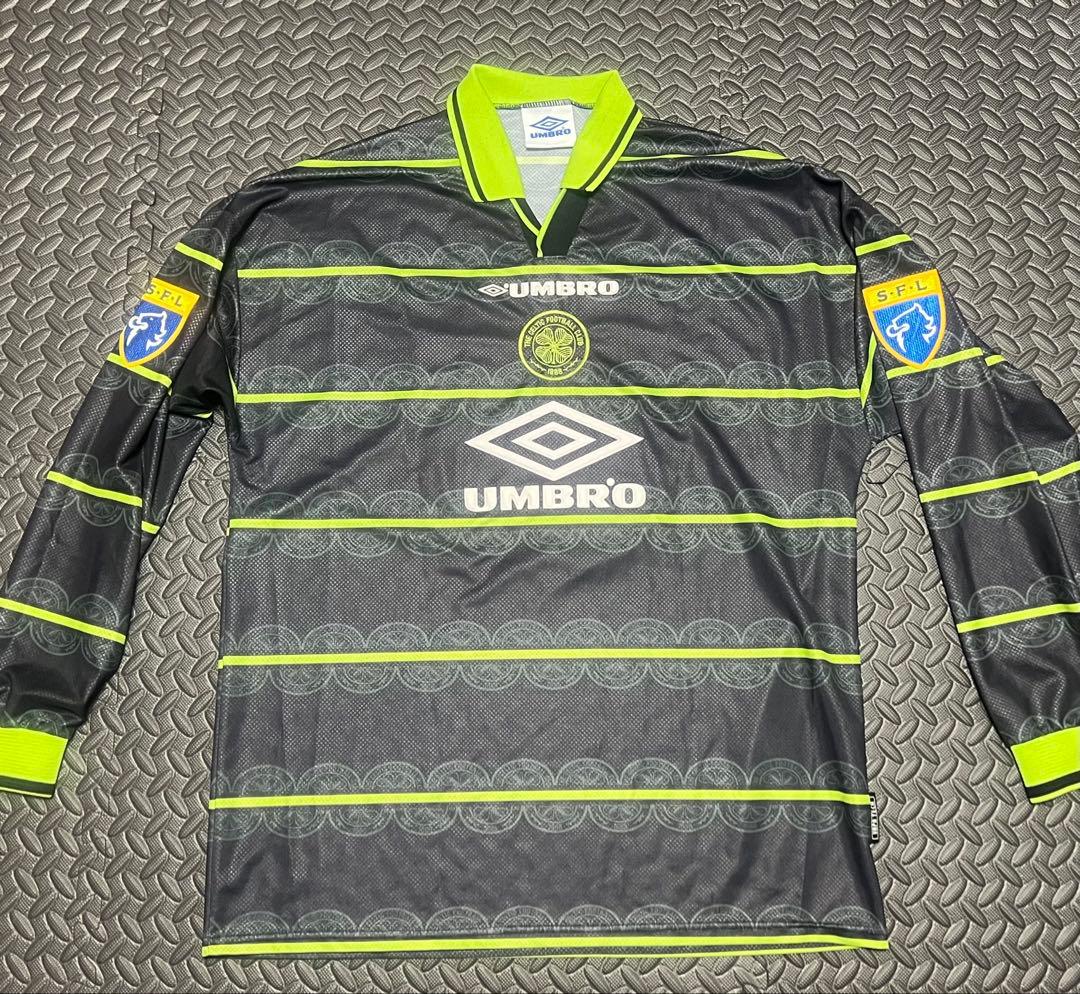 UMBRO LARSSON #7 セルティック　Celtic 直筆サイン