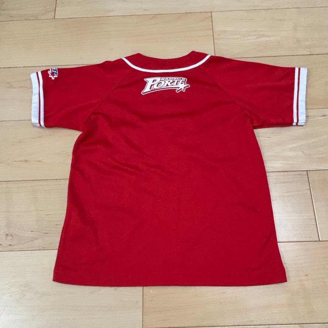 ポルテ 公式　7点セット ベースボールスクール ユニフォーム 145 野球