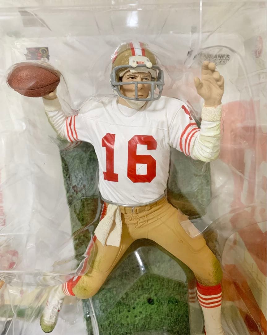 Mcfarlane マクファーレン NFL フィギュア ジョー・モンタナ（レア）