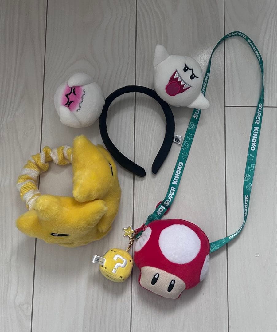 USJ ユニバ マリオ スーパースター イヤーマフ 耳あて セット