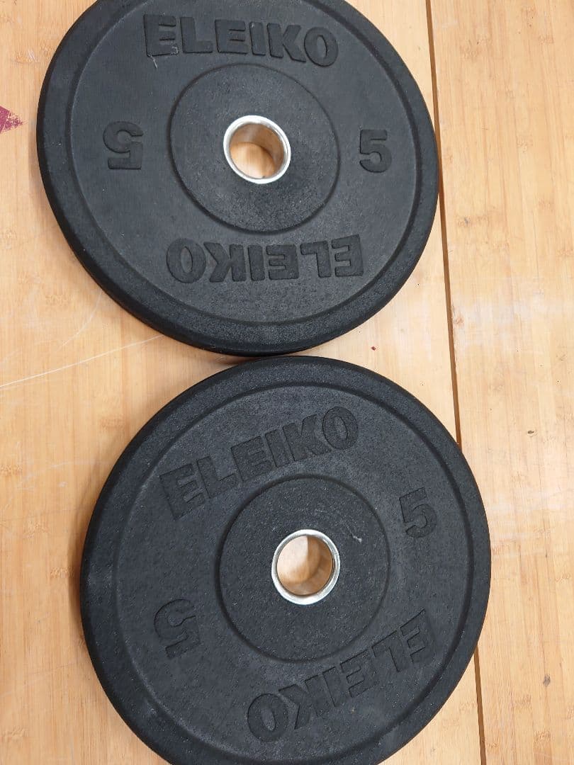 ELEIKO 5kg バーベルプレート 2枚セット