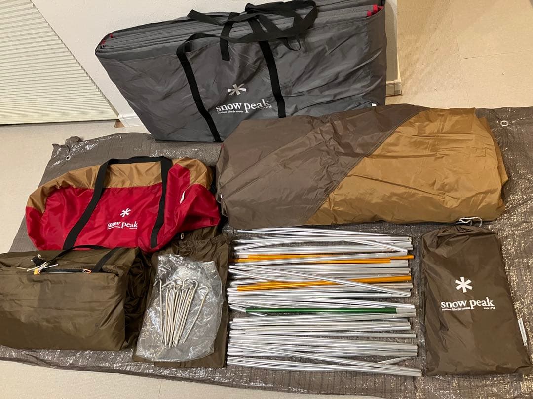 Y*S様 アメニティドームM +マット+シート スノーピーク