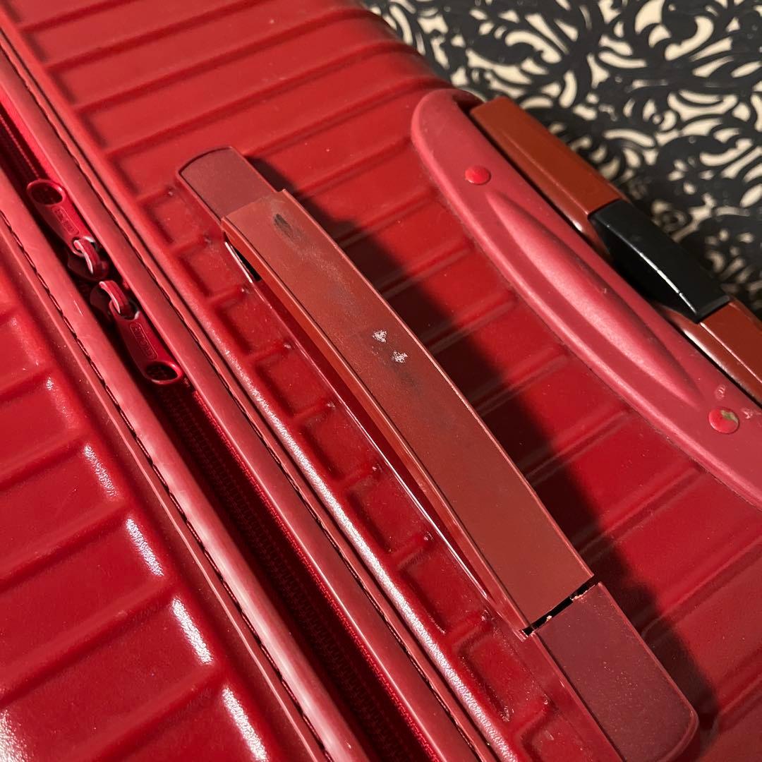 rimowa リモワ サルサ 82L 2輪 大容量 赤 レッド キャリーケース