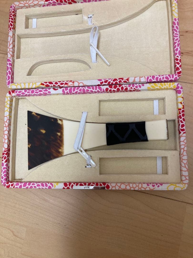 津軽三味線　紅木　金細