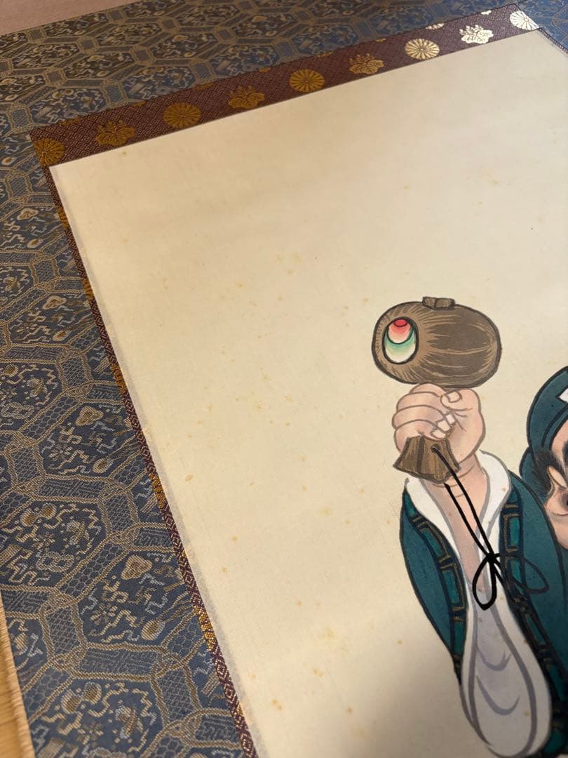 掛け軸　七福神の大黒天様