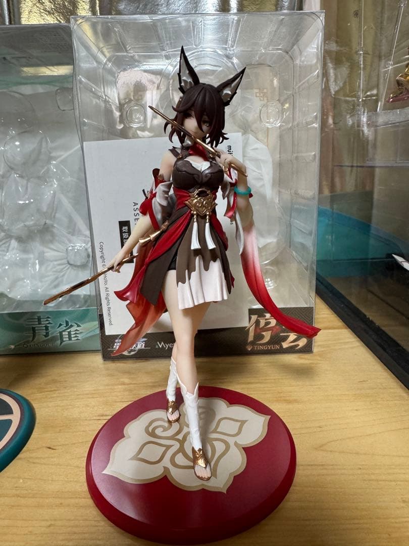 12/14まで Gift+ 崩壊：スターレイル 停雲と 青雀のフィギュア2セット