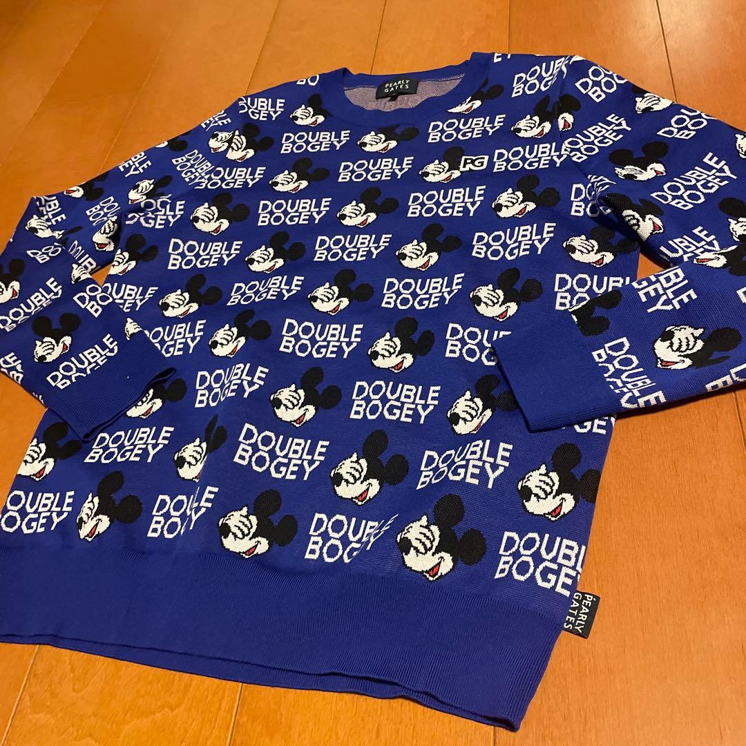 PEARLY GATES ミッキーマウス パーリーゲイツ　ゴルフ　ニット　美品
