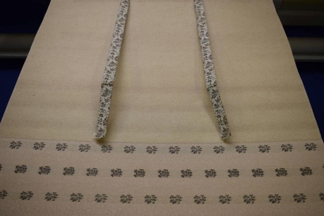 真作/竹内未明/初夏/水辺小禽図/桐共箱二重箱付/布袋屋掛軸HH-755