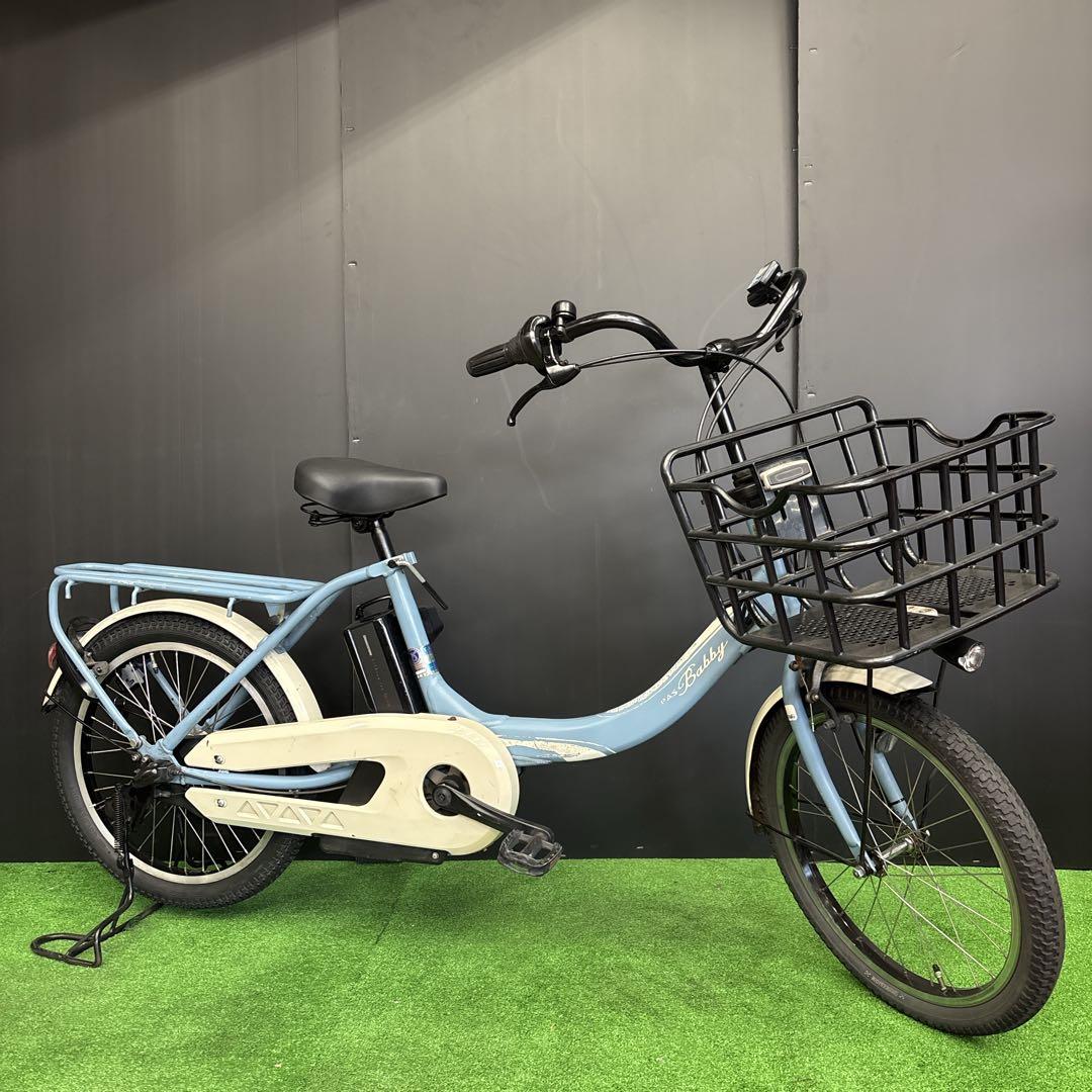 電動自転車 YAMAHA PAS Babby 水色　11
