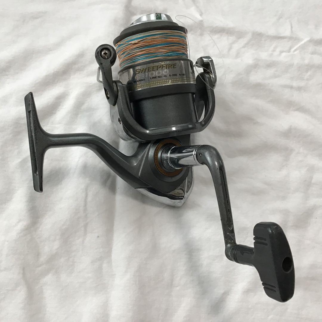 シマノSHIMANO（ダイワ）その他スピンニングリールまとめて８台【中古品】