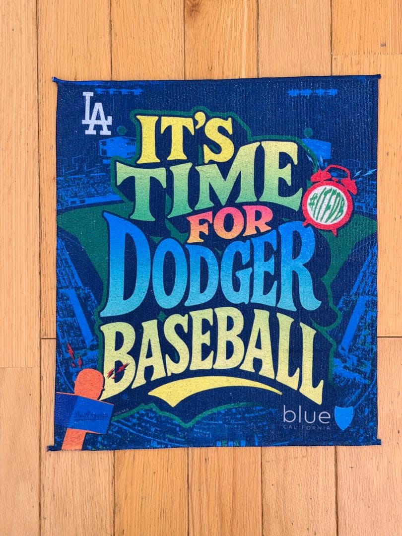 ロサンゼルスドジャース Dodgers ラリータオル9枚＋マフラー